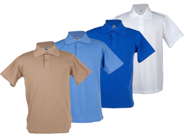 180gm Unisex Basic Polo - Image 4