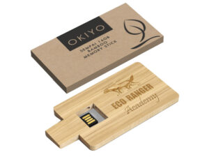 Okiyo Sempai Bamboo Flash Drive - 16Gb